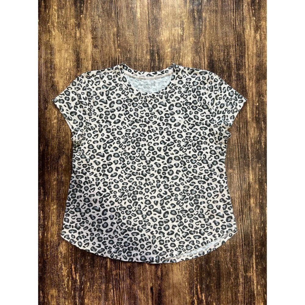 Abercrombie Kids 13/14 Cheetah Print Tshirt